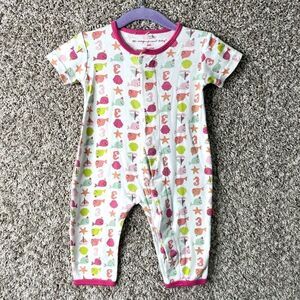 Magnificent Baby One Piece Baby 6M Ocean Animal Print Magnetic